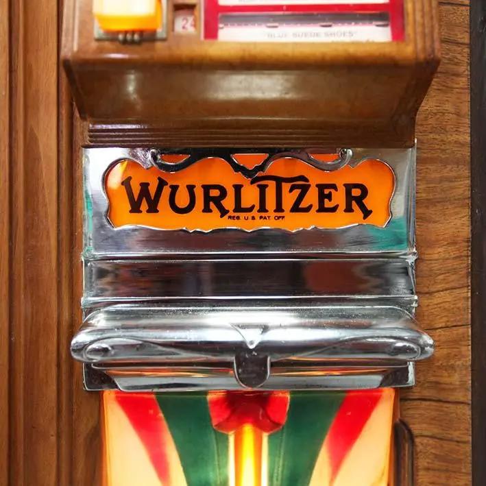 Original 1941 Wurlitzer 850 Peacock Vinyl Jukebox - Image 4