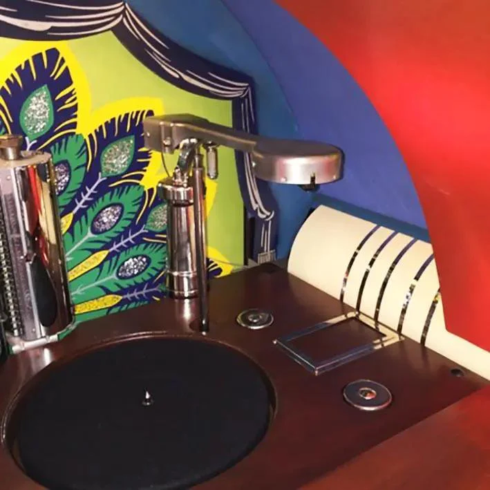 Original 1941 Wurlitzer 850 Peacock Vinyl Jukebox - Image 7