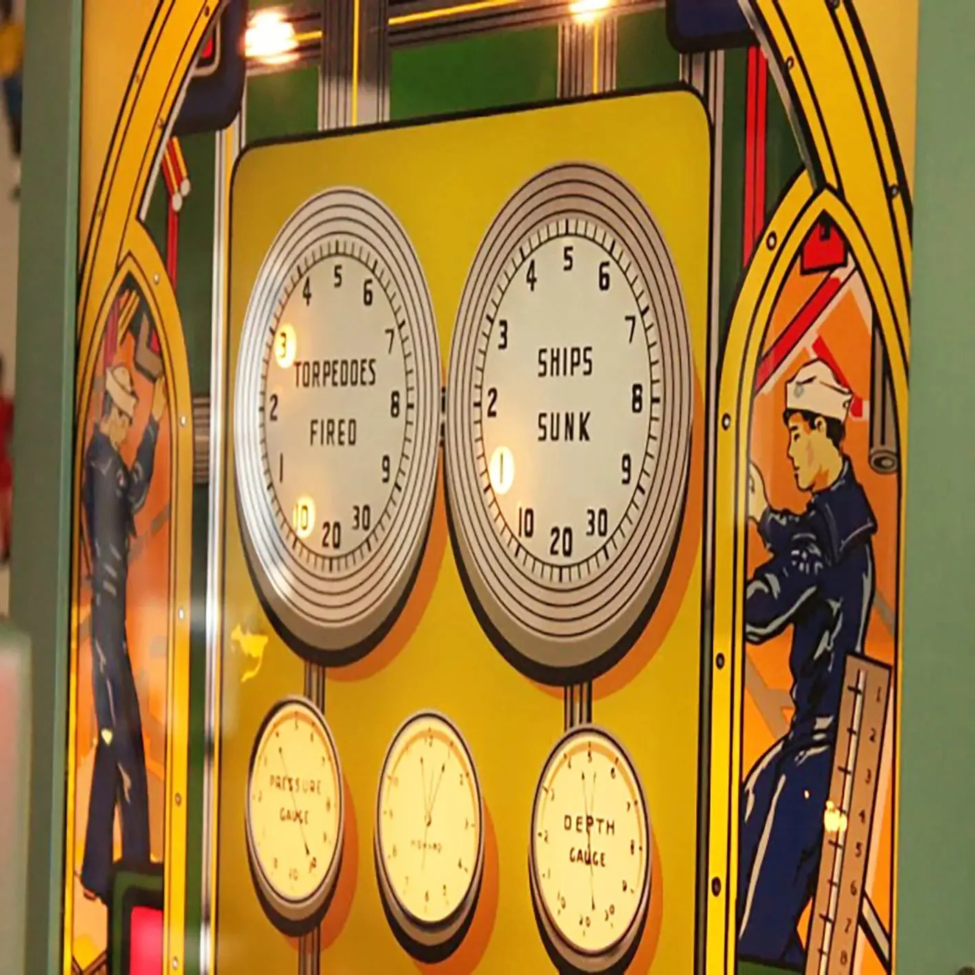 Original 1946 Bally Undersea Raider - Image 6