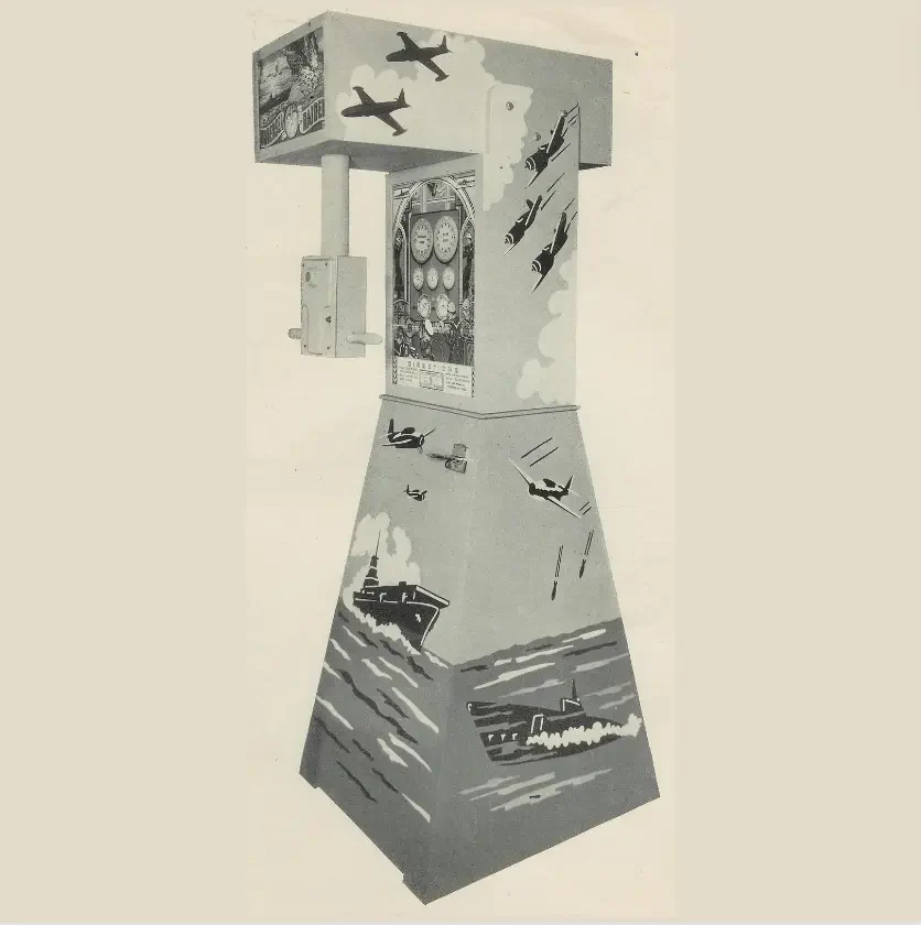 Original 1946 Bally Undersea Raider - Image 9