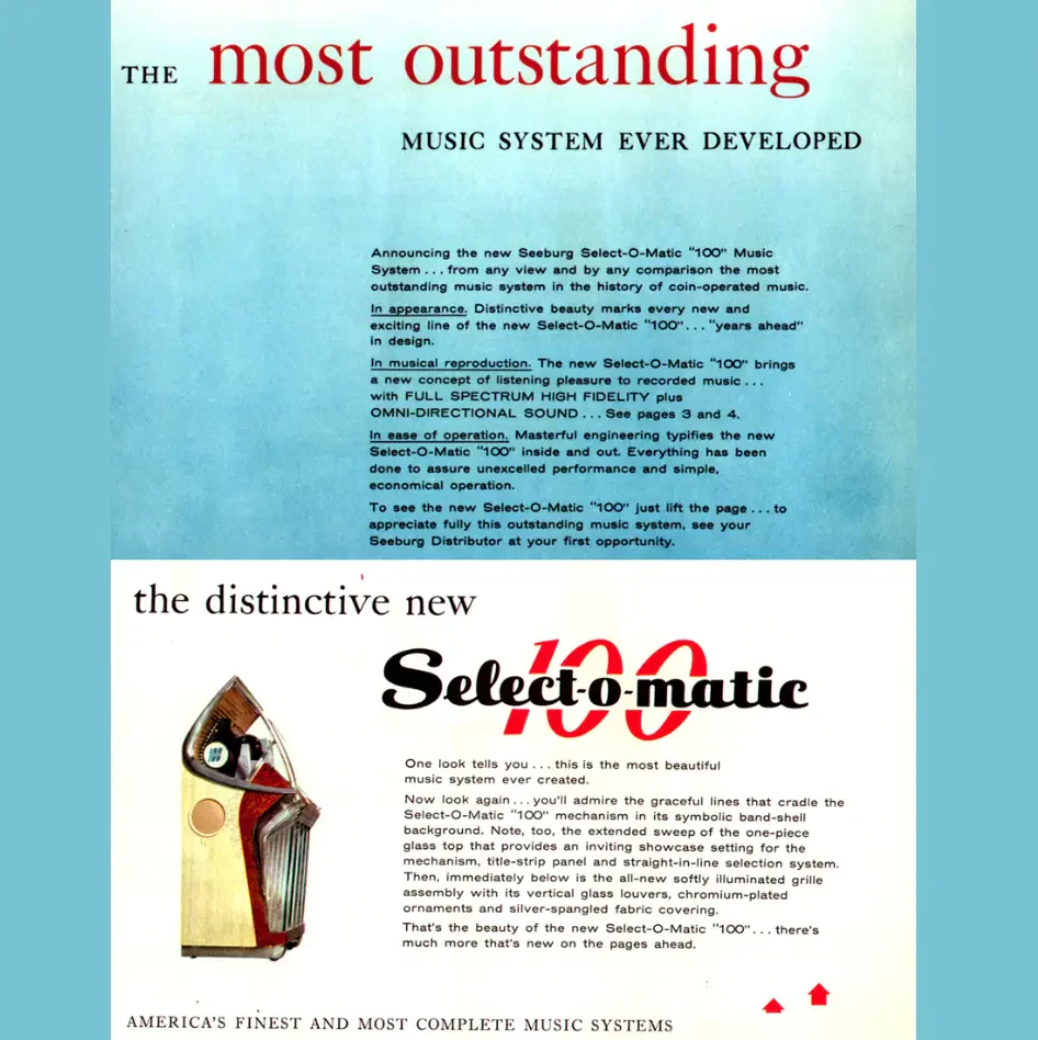 1954 Seeburg HF100R Jukebox - Image 17