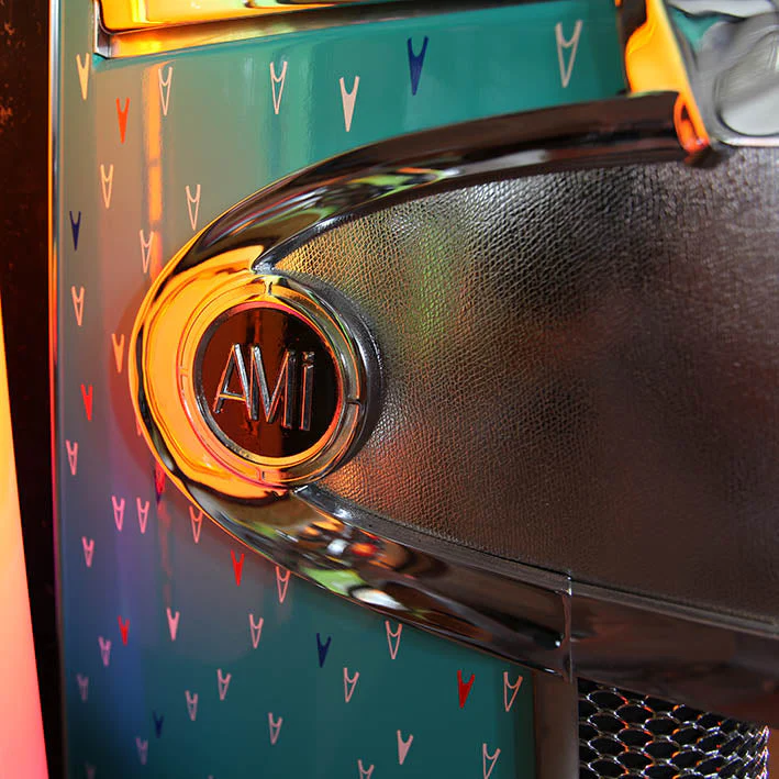 1958 AMI I 200 Vinyl Jukebox Selector Wheel Version with Spearmint Trim - Image 15