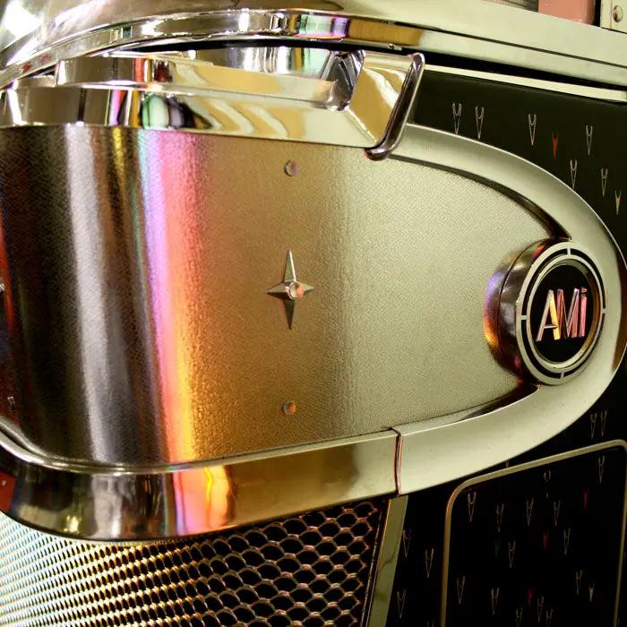 1958 AMI I 200 Vinyl Jukebox with Pink Trim - Image 11