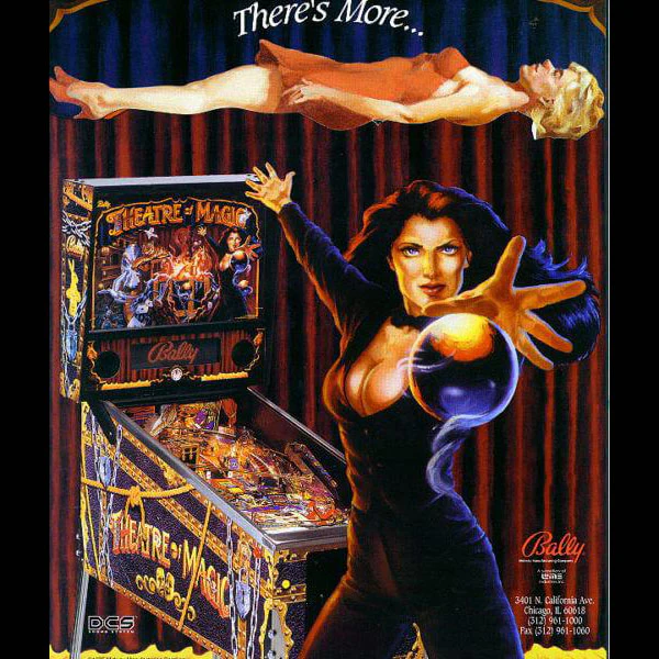 1995 Theatre of Magic Pinball by Bally Midway - Image 6