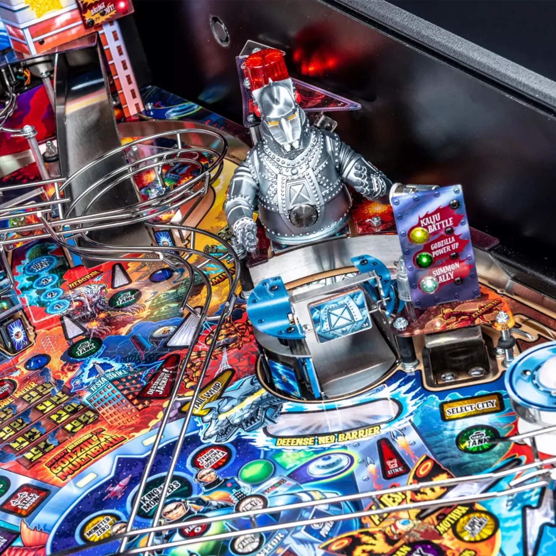 2021 Godzilla Premium Pinball Machine by Stern - Image 15