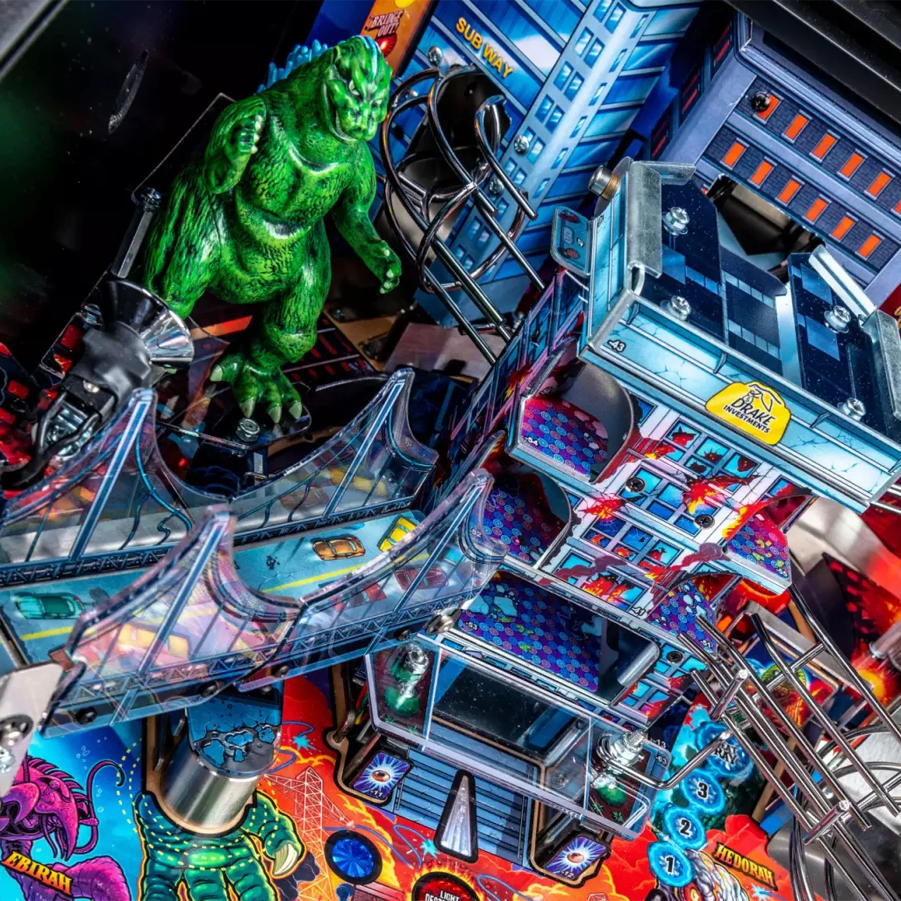 2021 Godzilla Premium Pinball Machine by Stern - Image 16