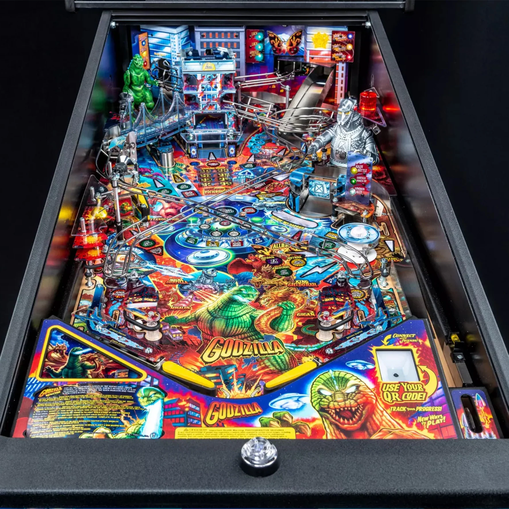 2021 Godzilla Premium Pinball Machine by Stern - Image 3