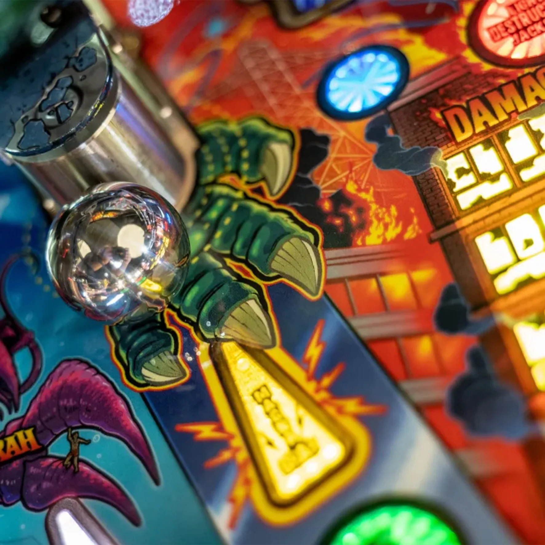2021 Godzilla Premium Pinball Machine by Stern - Image 9