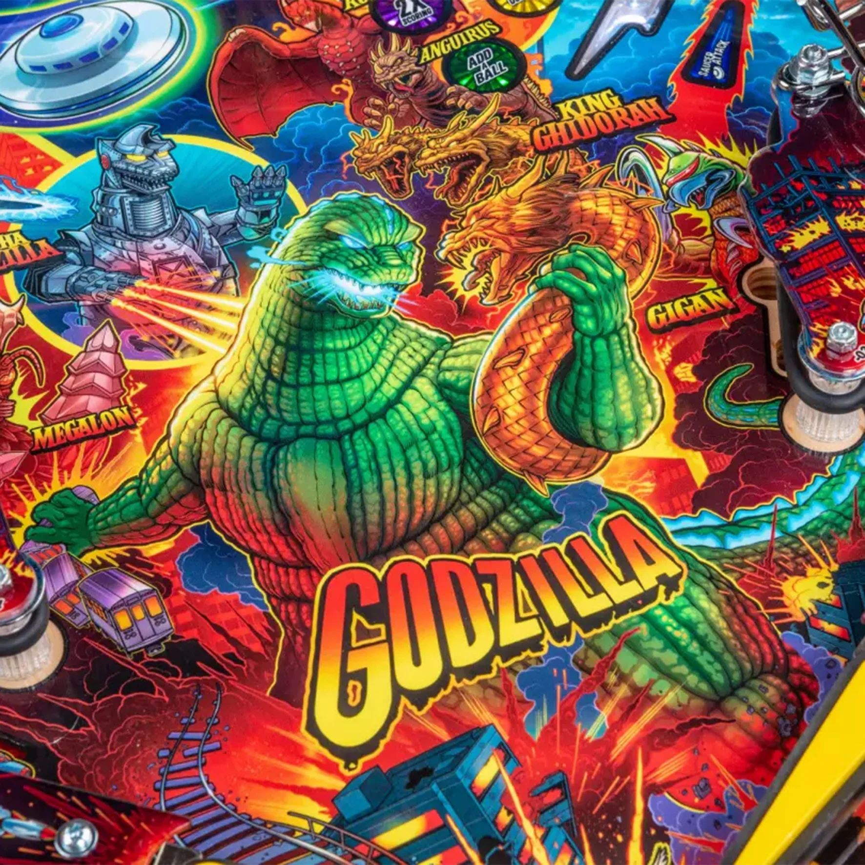 2021 Godzilla Limited Edition Pinball Machine by Stern - Image 11