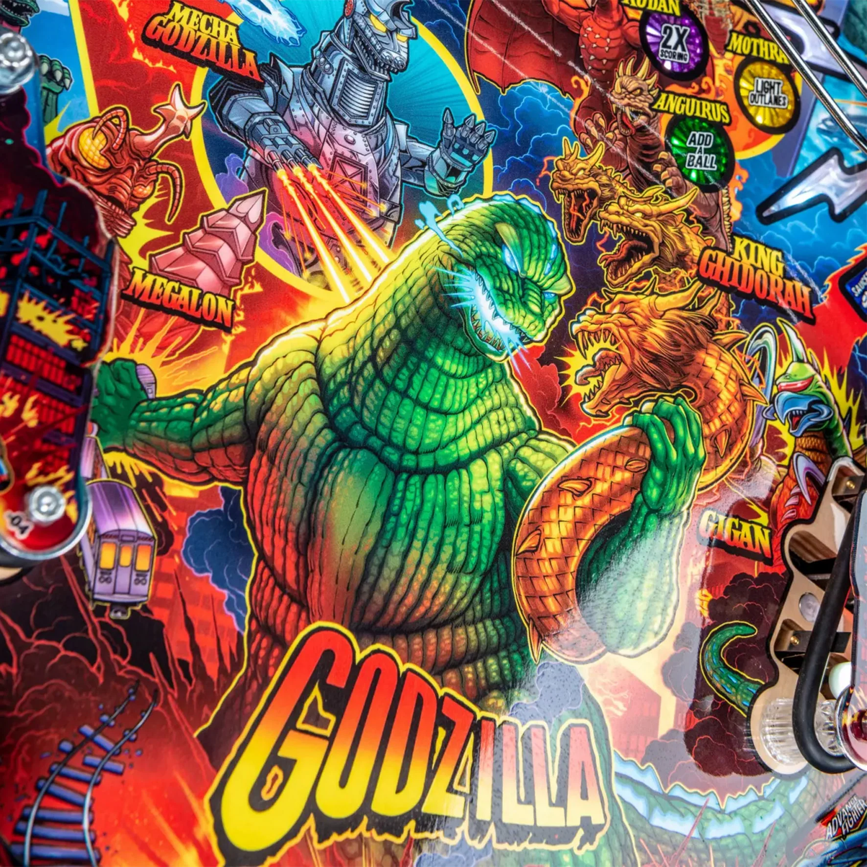 2021 Godzilla Pro Pinball Machine by Stern - Image 13