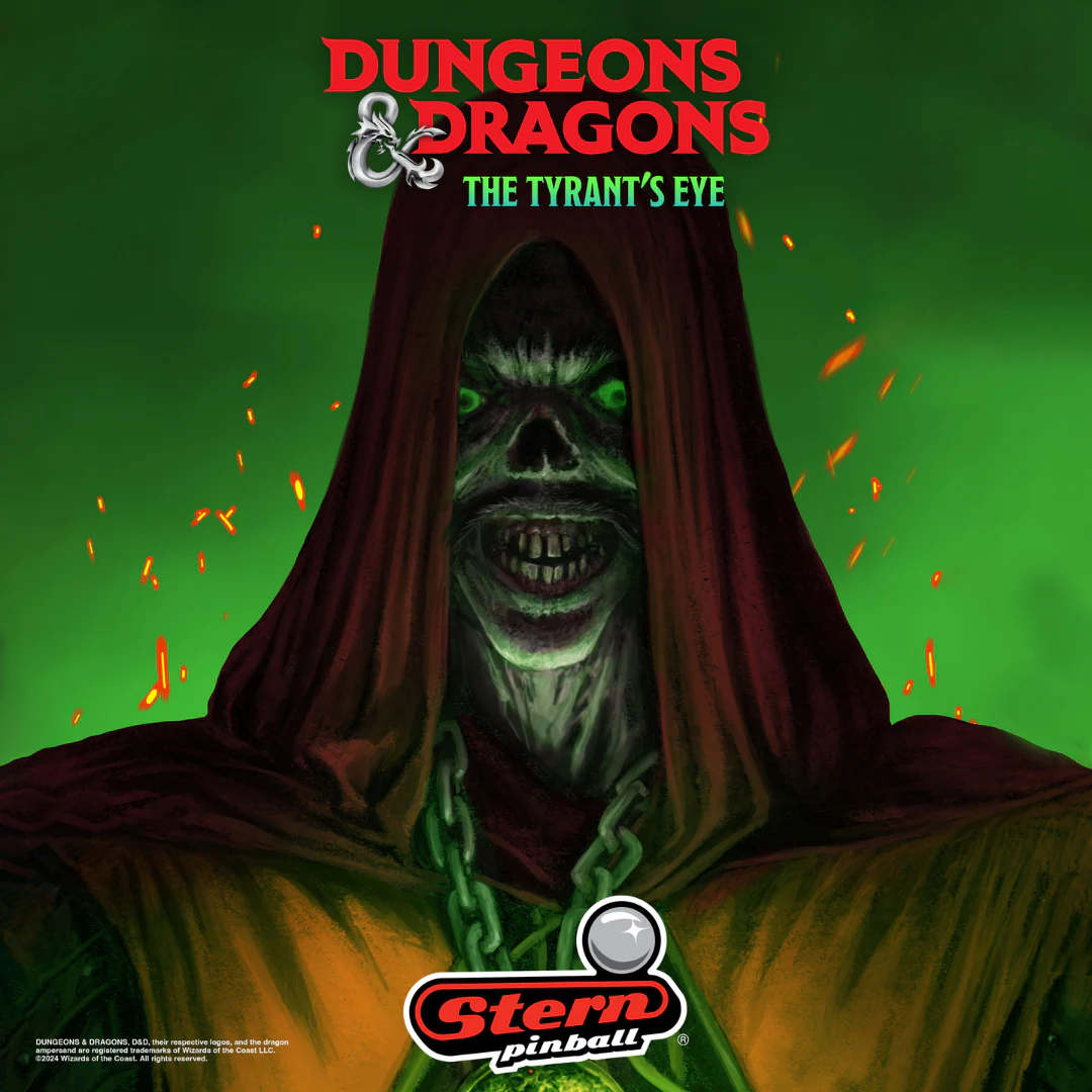2025 Dungeons & Dragons: The Tyrant's Eye Pro Edition Pinball by Stern - Image 5