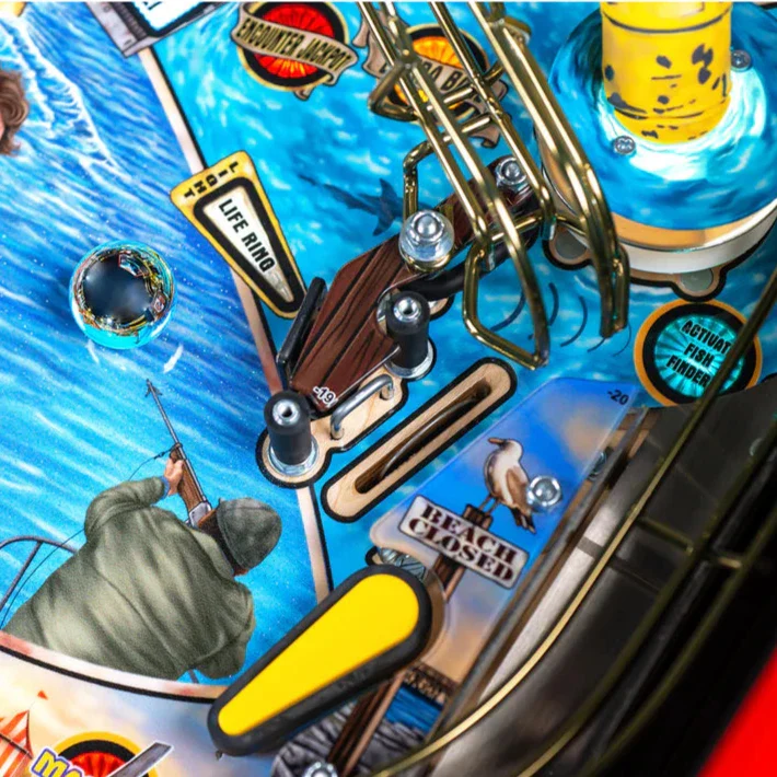 2025 JAWS 50th Anniversary Pinball Machine by Stern - Image 4