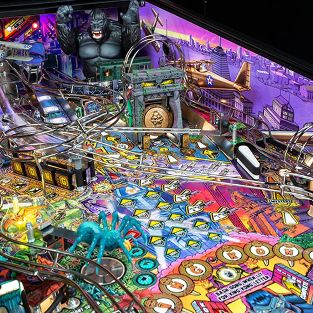 2025 King Kong: Myth of Terror Island Limited Edition Pinball by Stern - Image 28