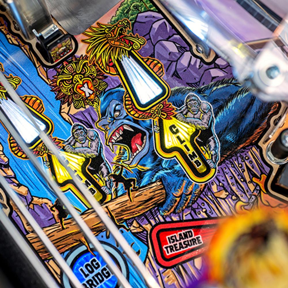 2025 King Kong: Myth of Terror Island Premium Pinball by Stern - Image 9