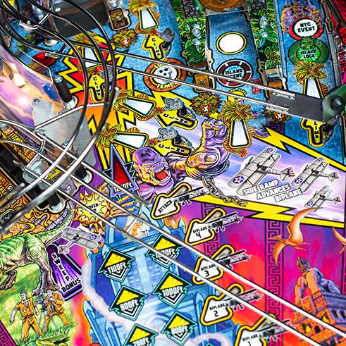 2025 King Kong: Myth of Terror Island Pro Pinball by Stern - Image 25