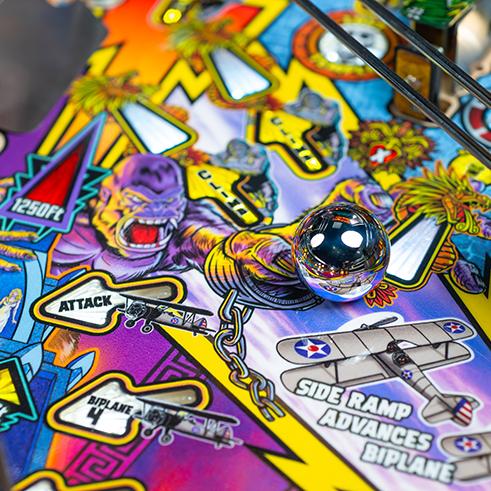 2025 King Kong: Myth of Terror Island Pro Pinball by Stern - Image 5