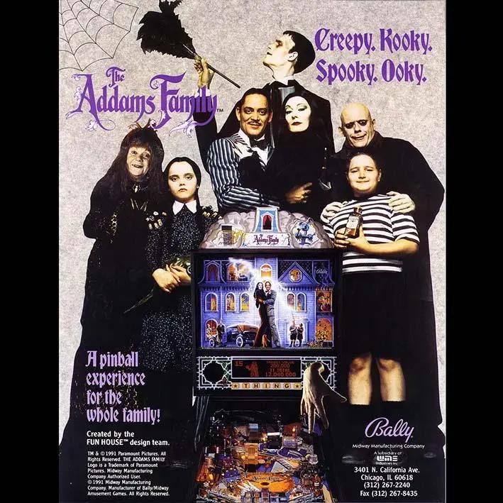 1992 Addams Family Pinball Machine by Bally - Image 15