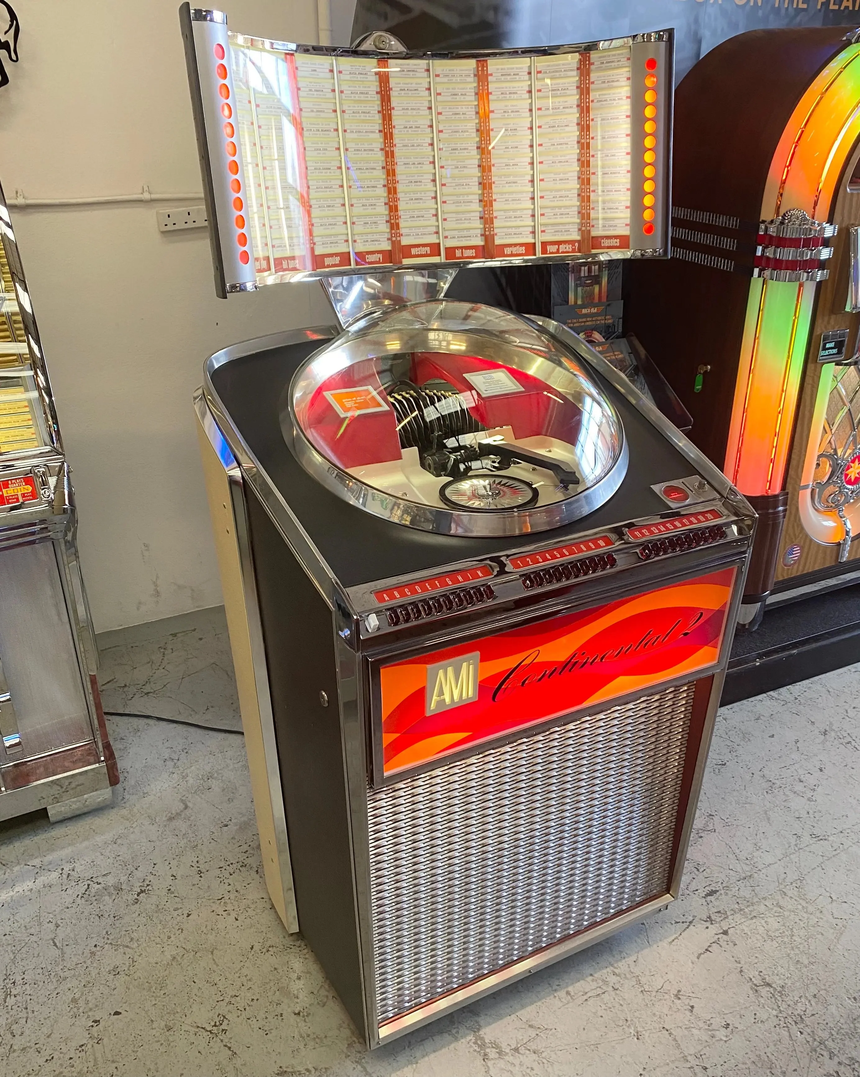 1962 AMI II Continental 200 Vinyl Jukebox - Image 5