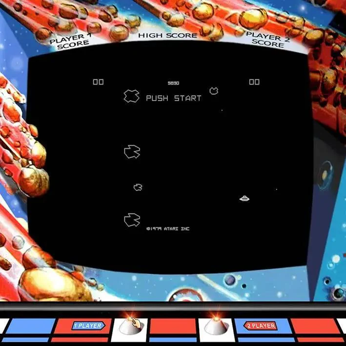 1979 Asteroids Arcade Machine by Atari - Image 4