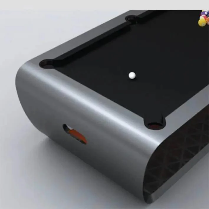 Blacklight 8ft Pool Table by Toulet - Image 11