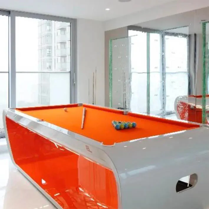 Blacklight 8ft Pool Table by Toulet - Image 16