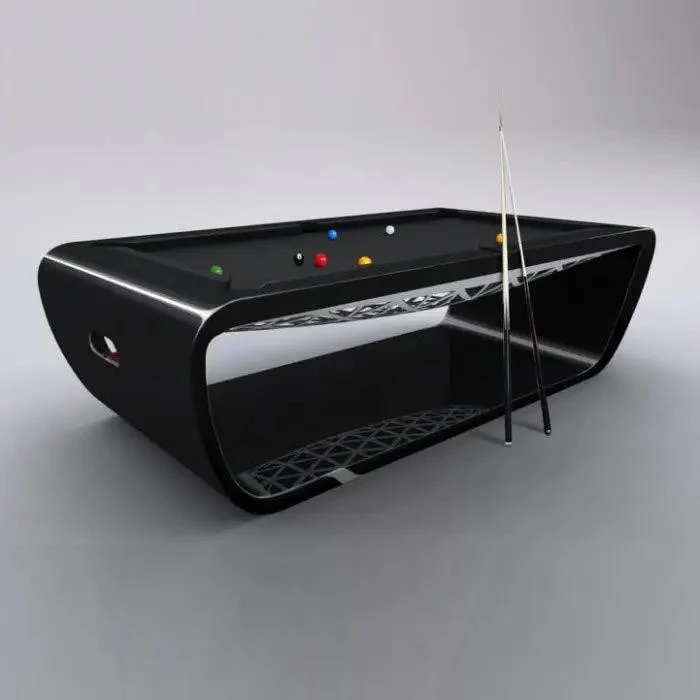 Blacklight 8ft Pool Table by Toulet - Image 20
