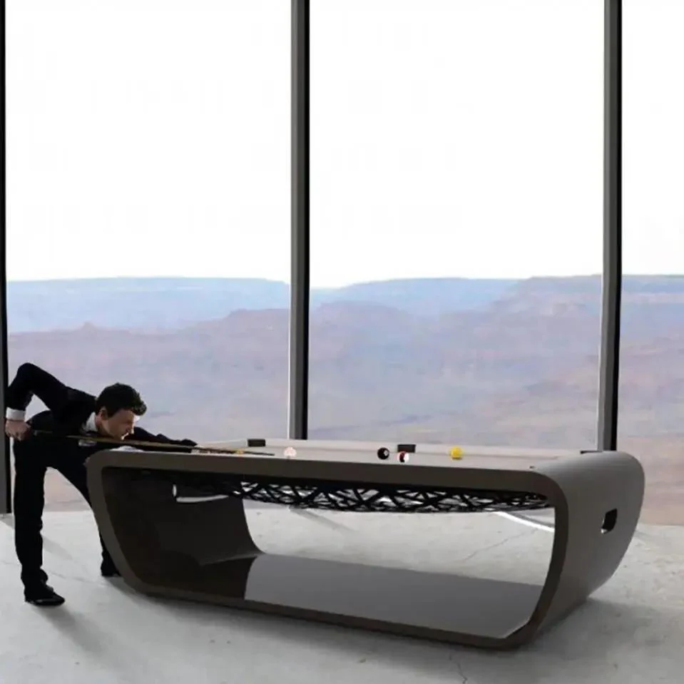 Blacklight 8ft Pool Table by Toulet - Image 4