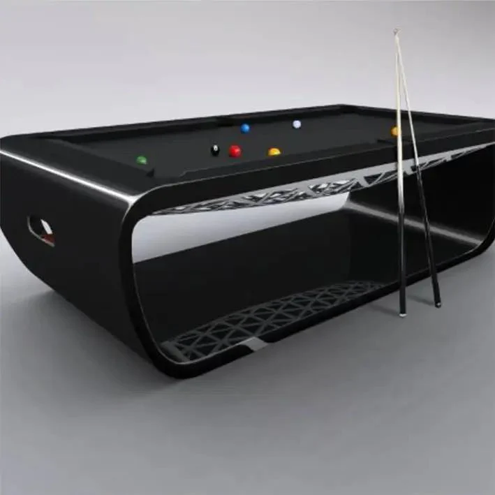 Blacklight 8ft Pool Table by Toulet - Image 6