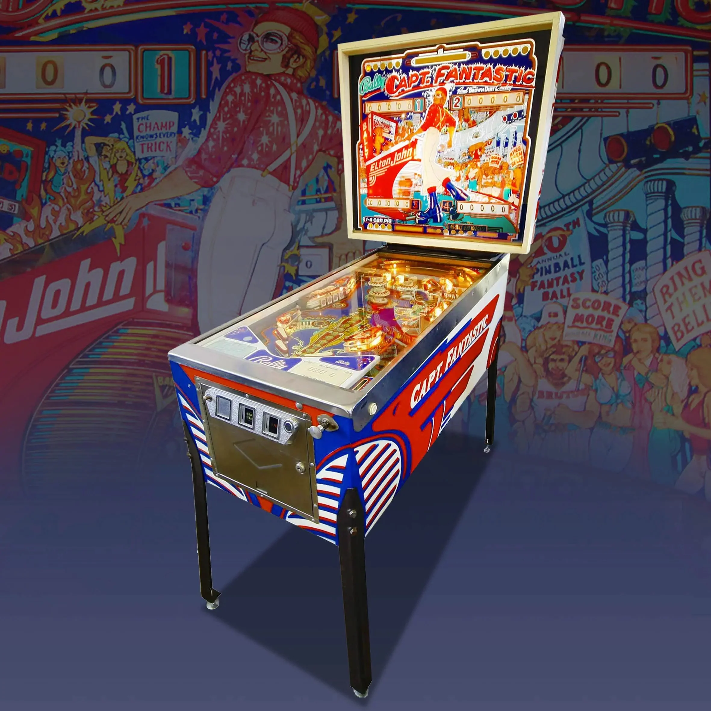 1976 Captain Fantastic Pinball Machine by Bally - Image 5