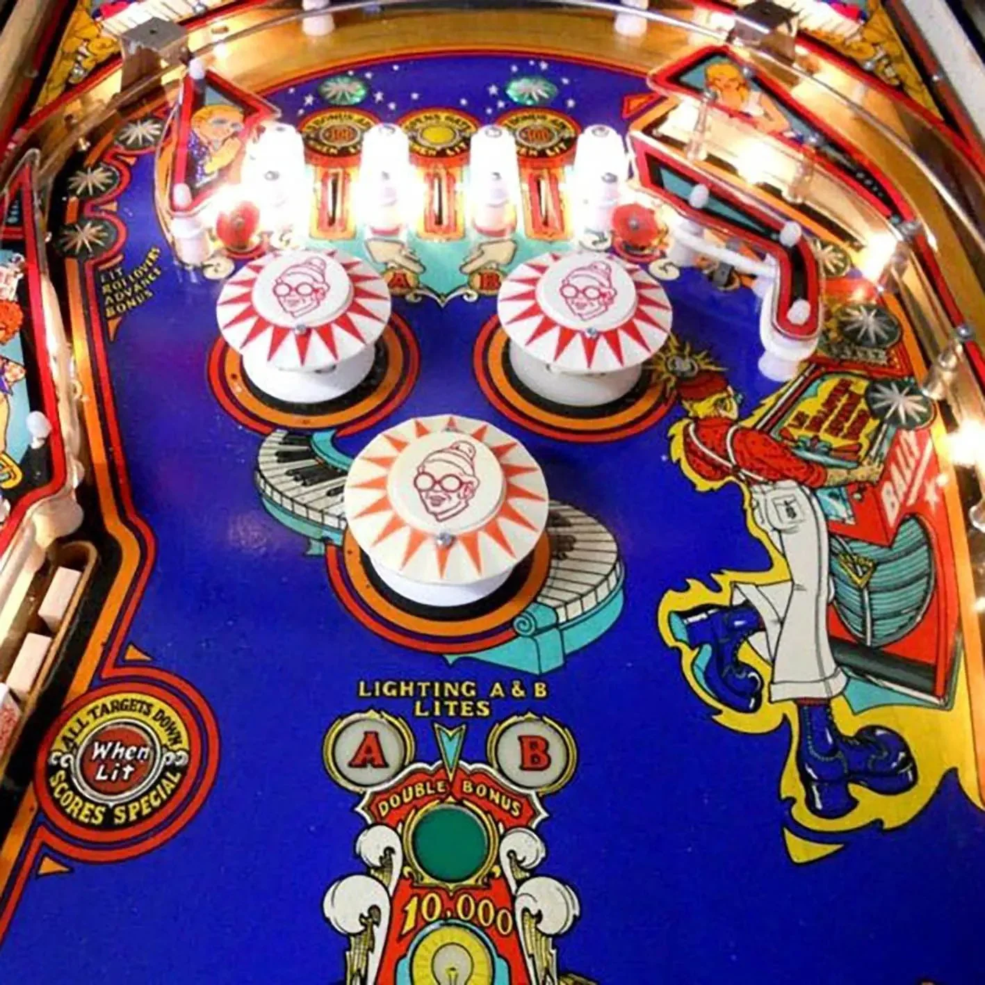1976 Captain Fantastic Pinball Machine by Bally - Image 7