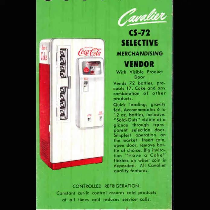 1958 Cavalier 72 Dr Pepper Machine - Image 17