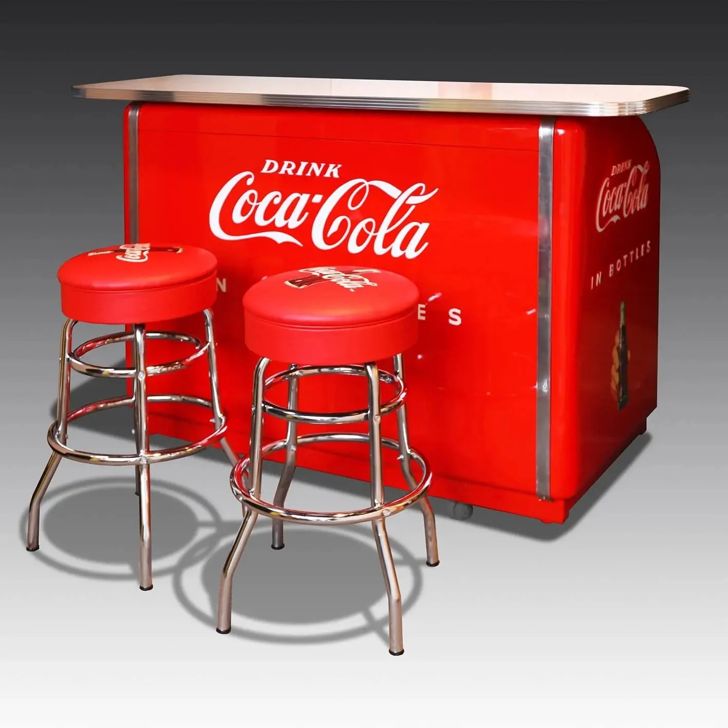 Vintage Coca Cola Stool - Image 4