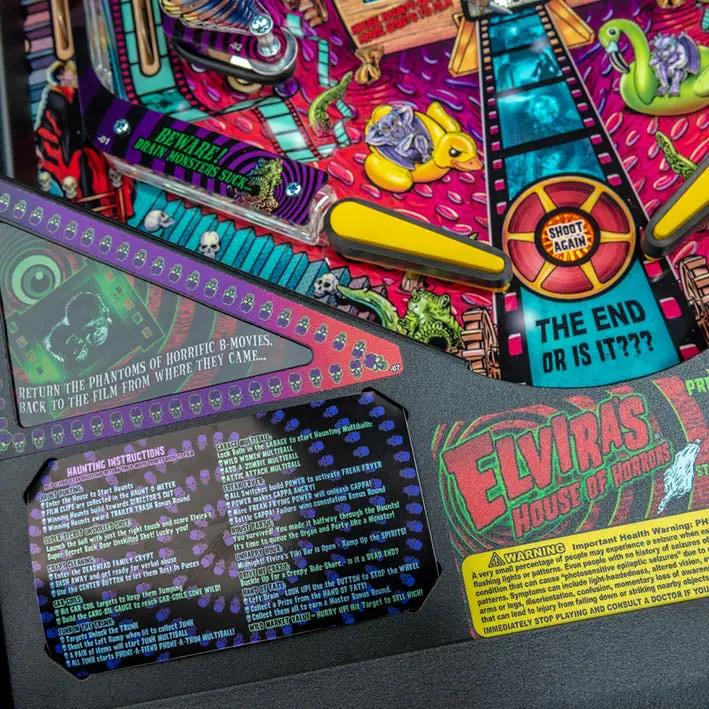 2019 Elvira's House of Horrors Premium Edition Pinball Machine by Stern - Image 15