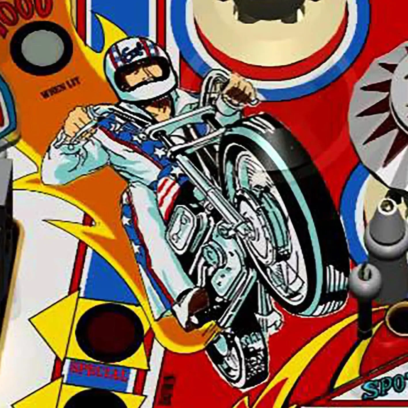 1977 Evel Knievel Pinball Machine by Bally - Image 7