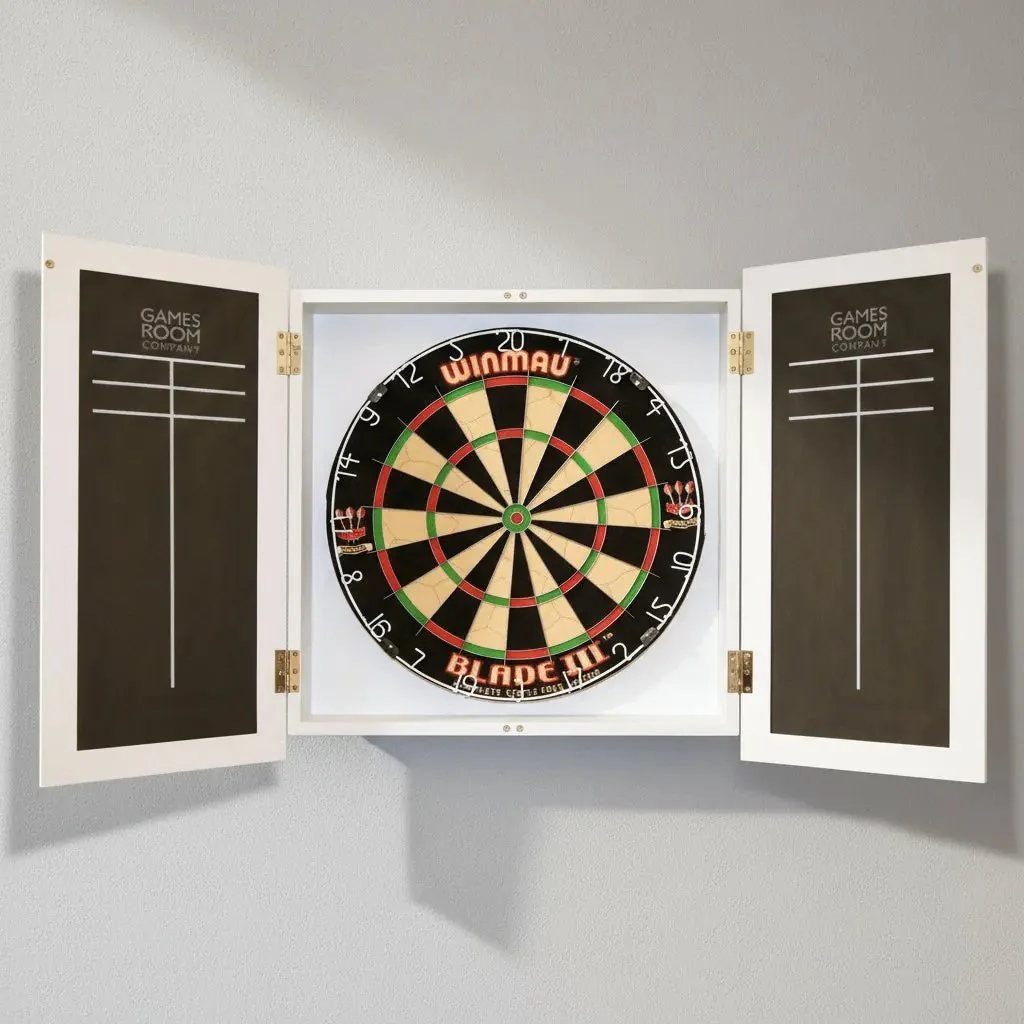 Handmade English Darts Cabinet in Farrow & Ball Finish - Image 15