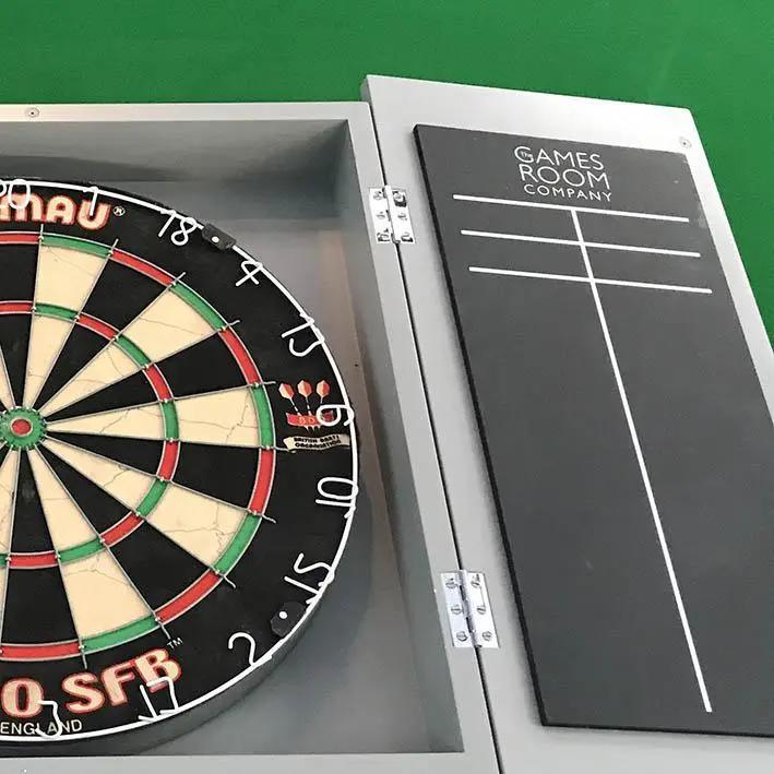 Handmade English Darts Cabinet in Farrow & Ball Finish - Image 5