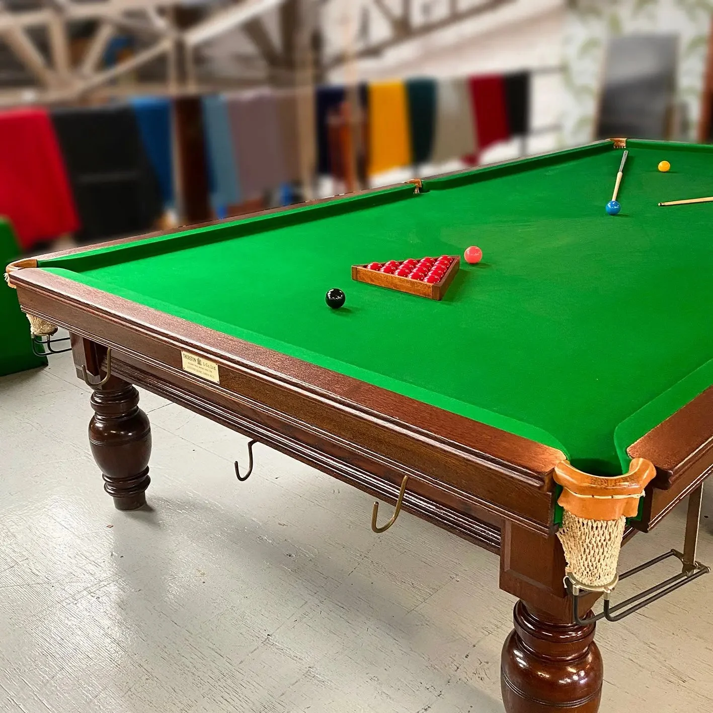 Snooker Table by Thurston 12ft - Image 4
