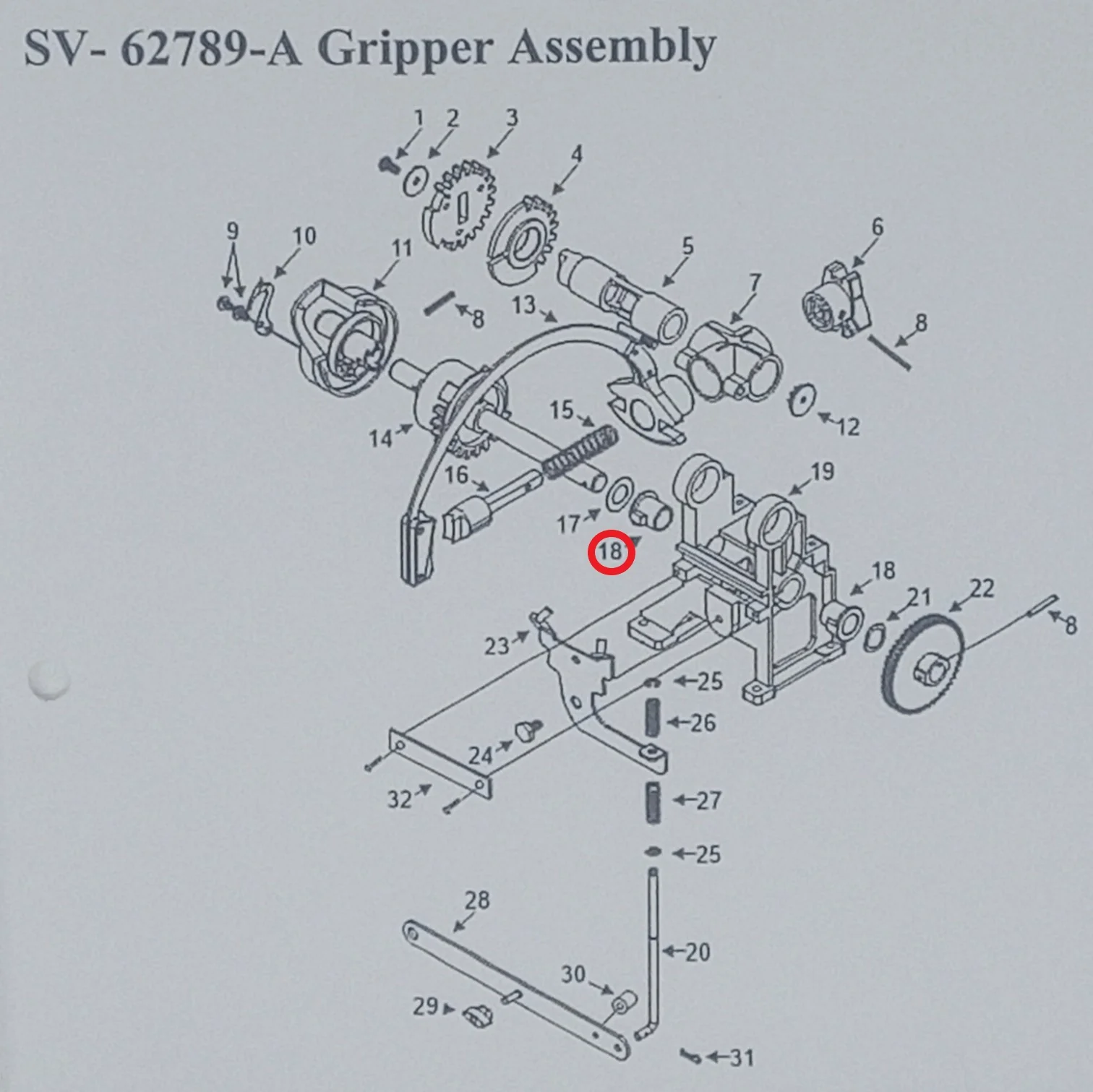 Gripper Housing Bearing - Image 3