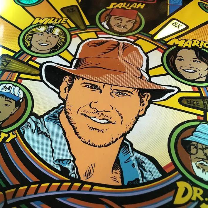 1993 Indiana Jones Pinball Machine by Williams - Image 10