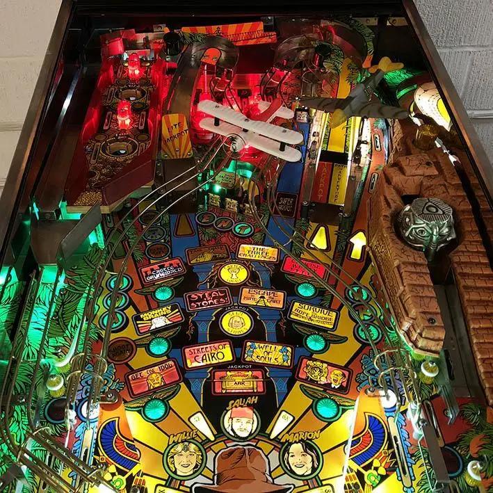 1993 Indiana Jones Pinball Machine by Williams - Image 12
