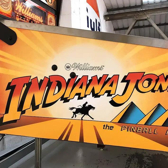 1993 Indiana Jones Pinball Machine by Williams - Image 5