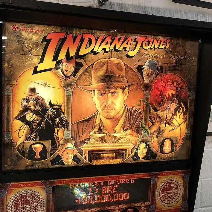 1993 Indiana Jones Pinball Machine by Williams - Image 9