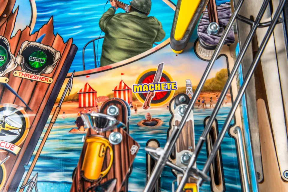 2024 JAWS Pro Pinball Machine by Stern - Image 11