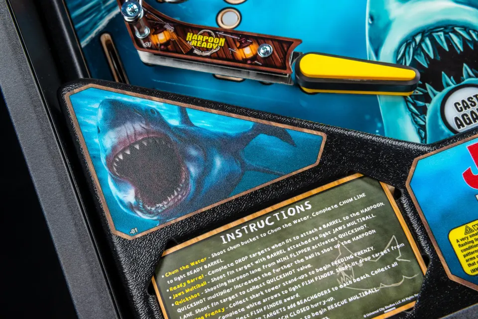 2024 JAWS Pro Pinball Machine by Stern - Image 26