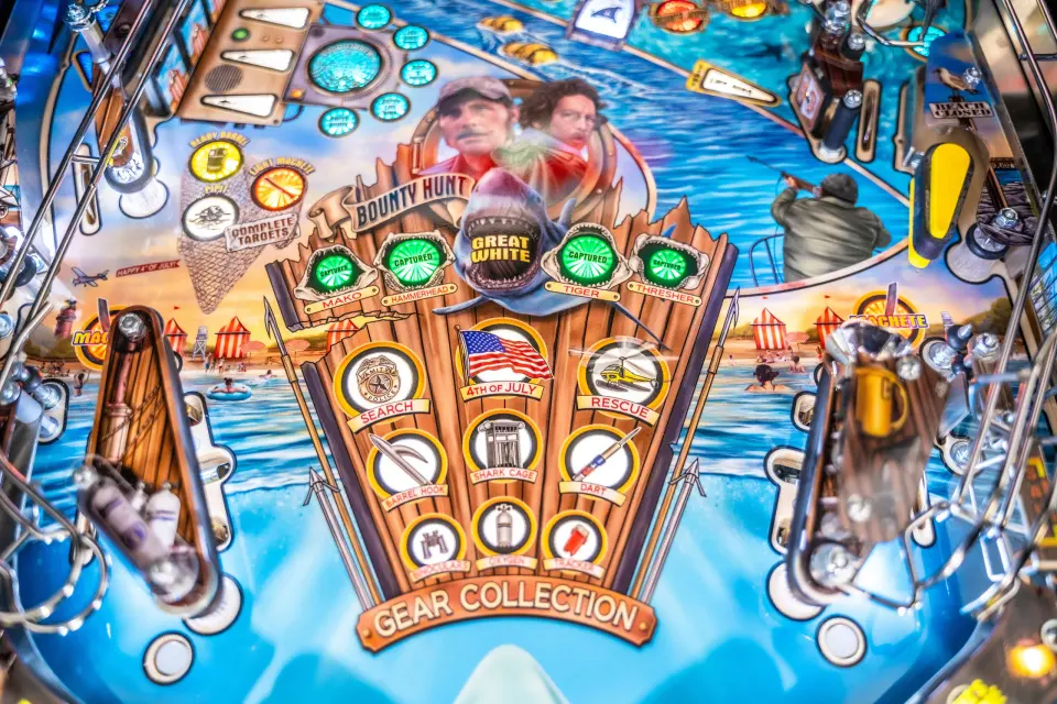 2024 JAWS Pro Pinball Machine by Stern - Image 5