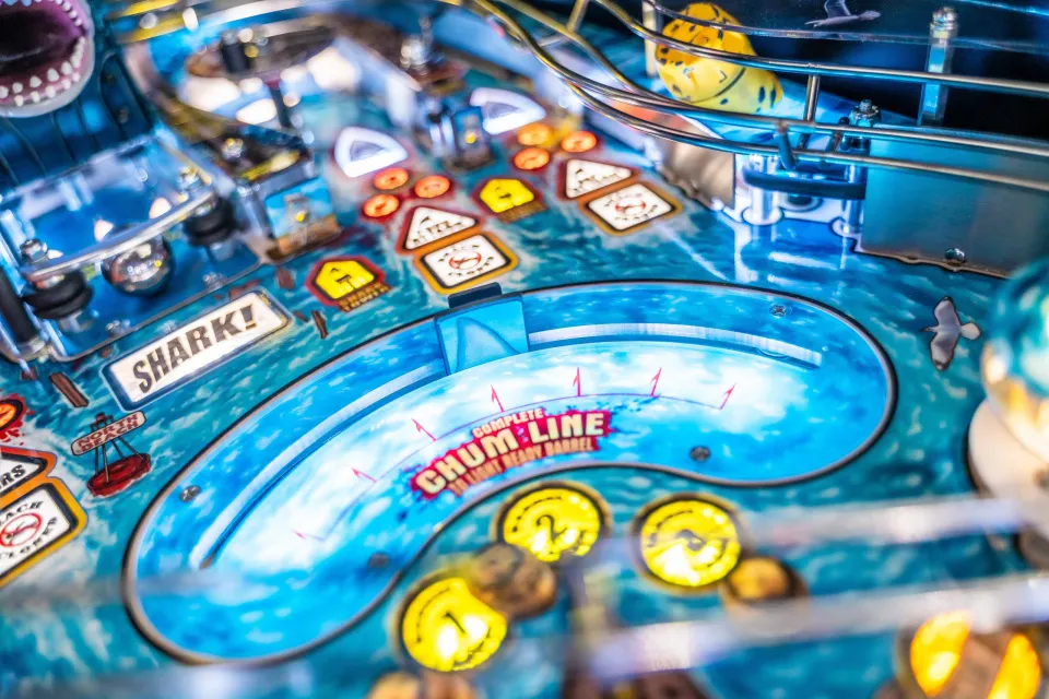 2024 JAWS Pro Pinball Machine by Stern - Image 6