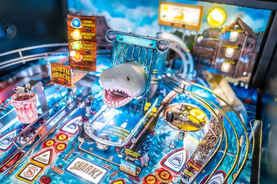 2024 JAWS Pro Pinball Machine by Stern - Image 8