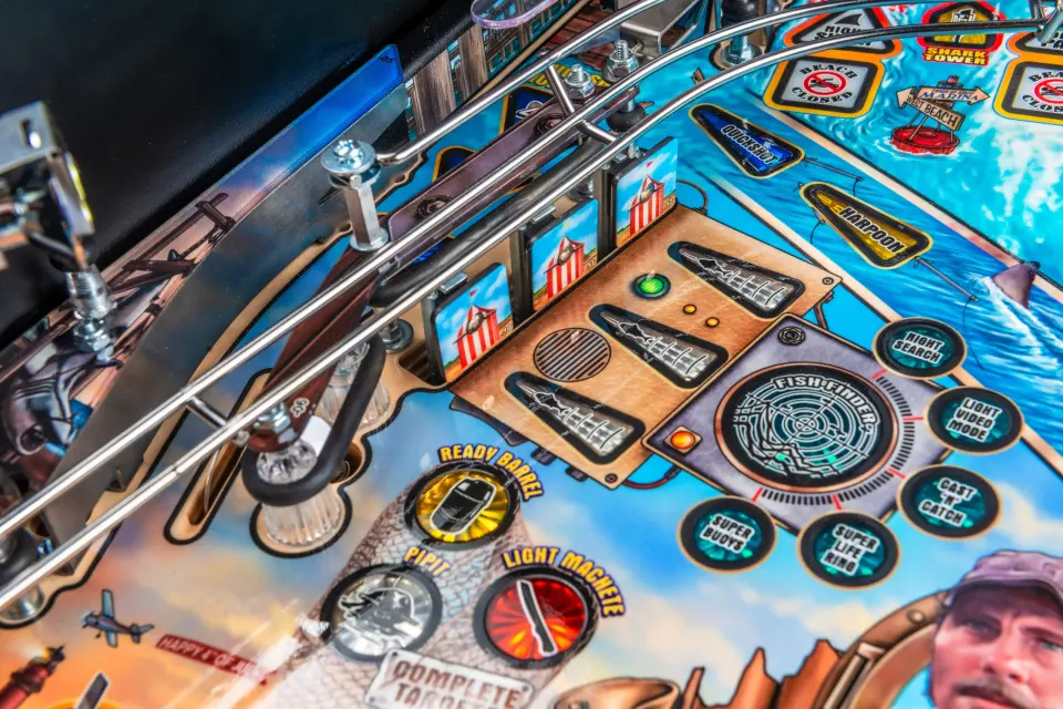2024 JAWS Pro Pinball Machine by Stern - Image 9