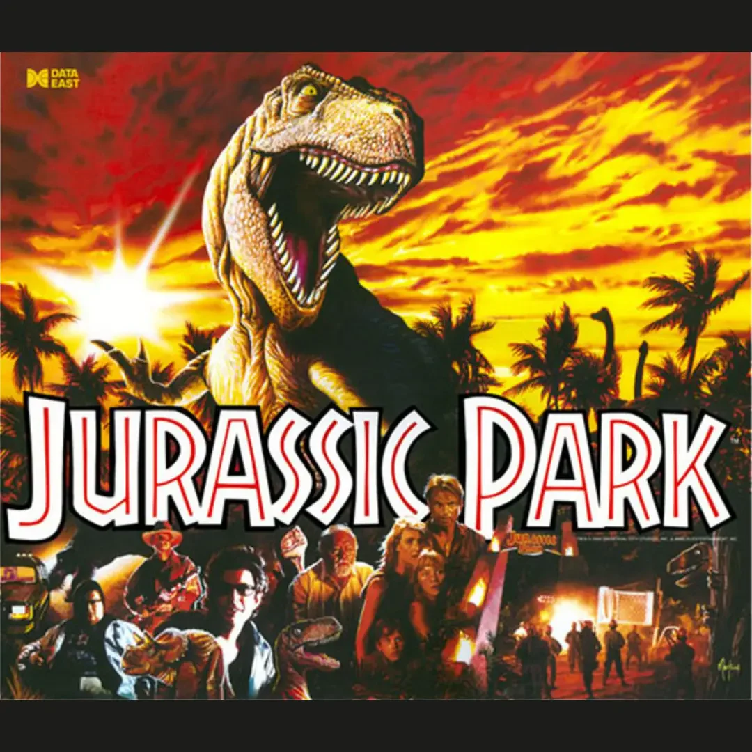 1993 Jurassic Park Pinball Machine by Data East - Image 7