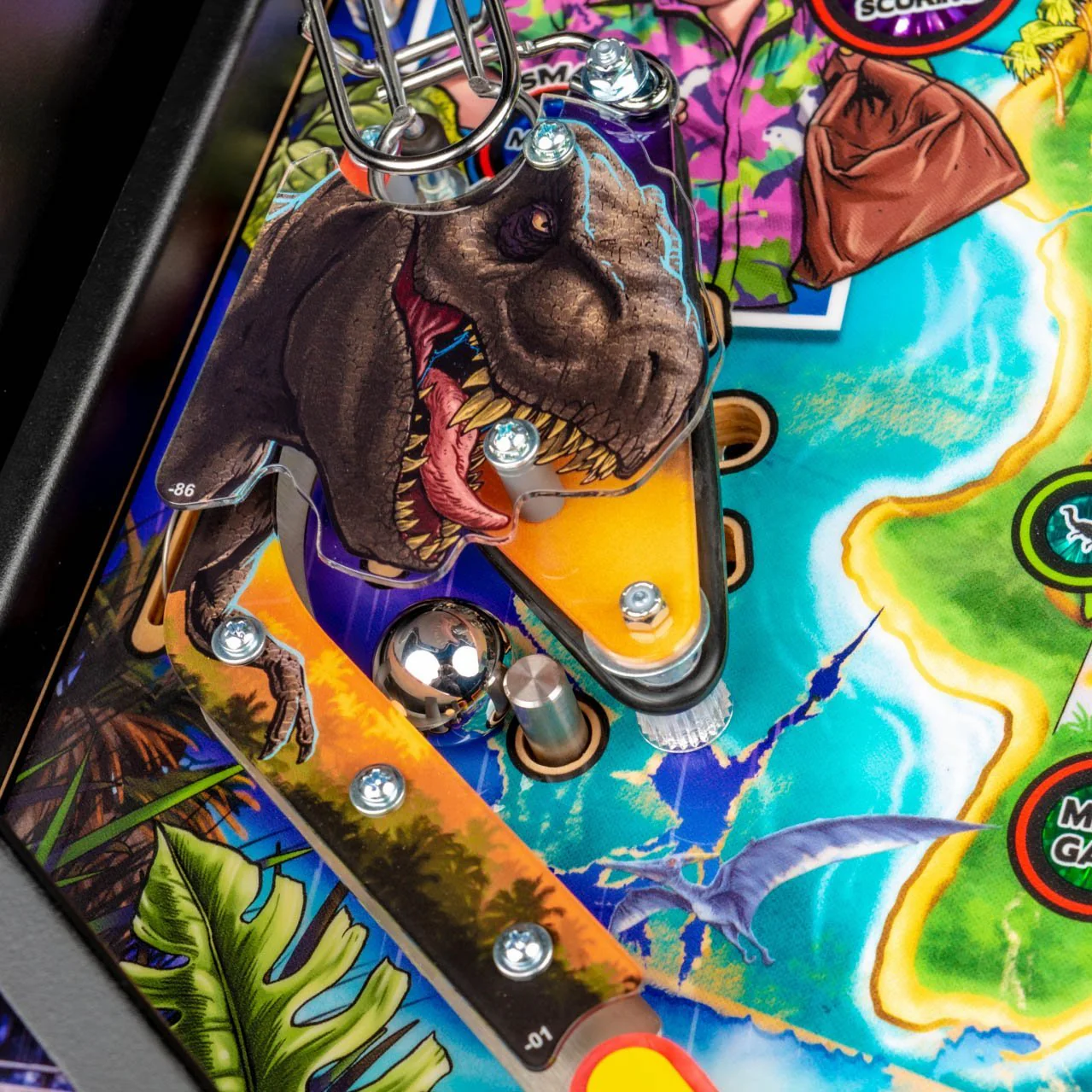 2019 Jurassic Park Premium Pinball Machine by Stern - Image 15